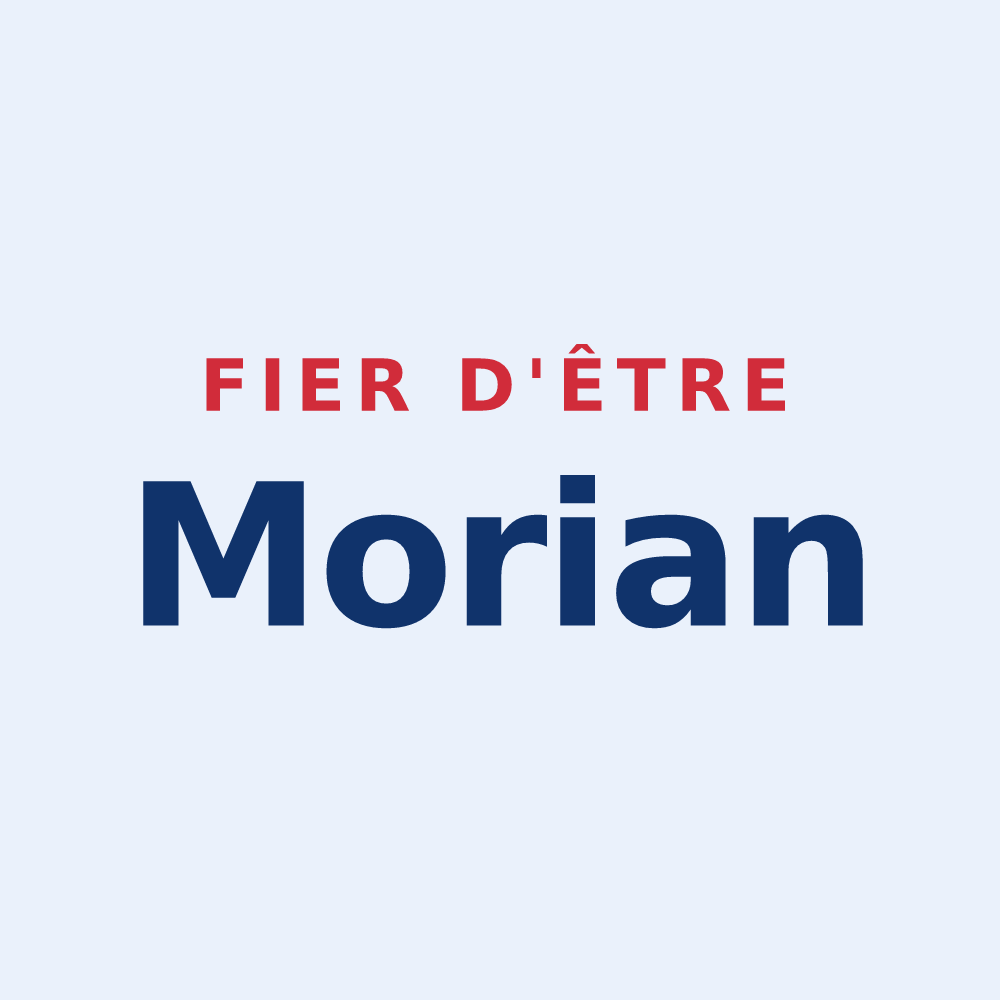 Sticker « Fier d'être Morian » — design pour Moriat