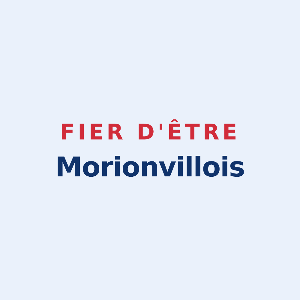 Sticker « Fier d'être Morionvillois » — design pour Morionvilliers