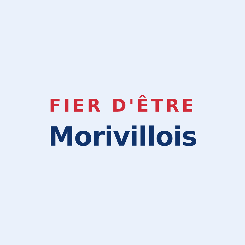 Sticker « Fier d'être Morivillois » — design pour Moriville