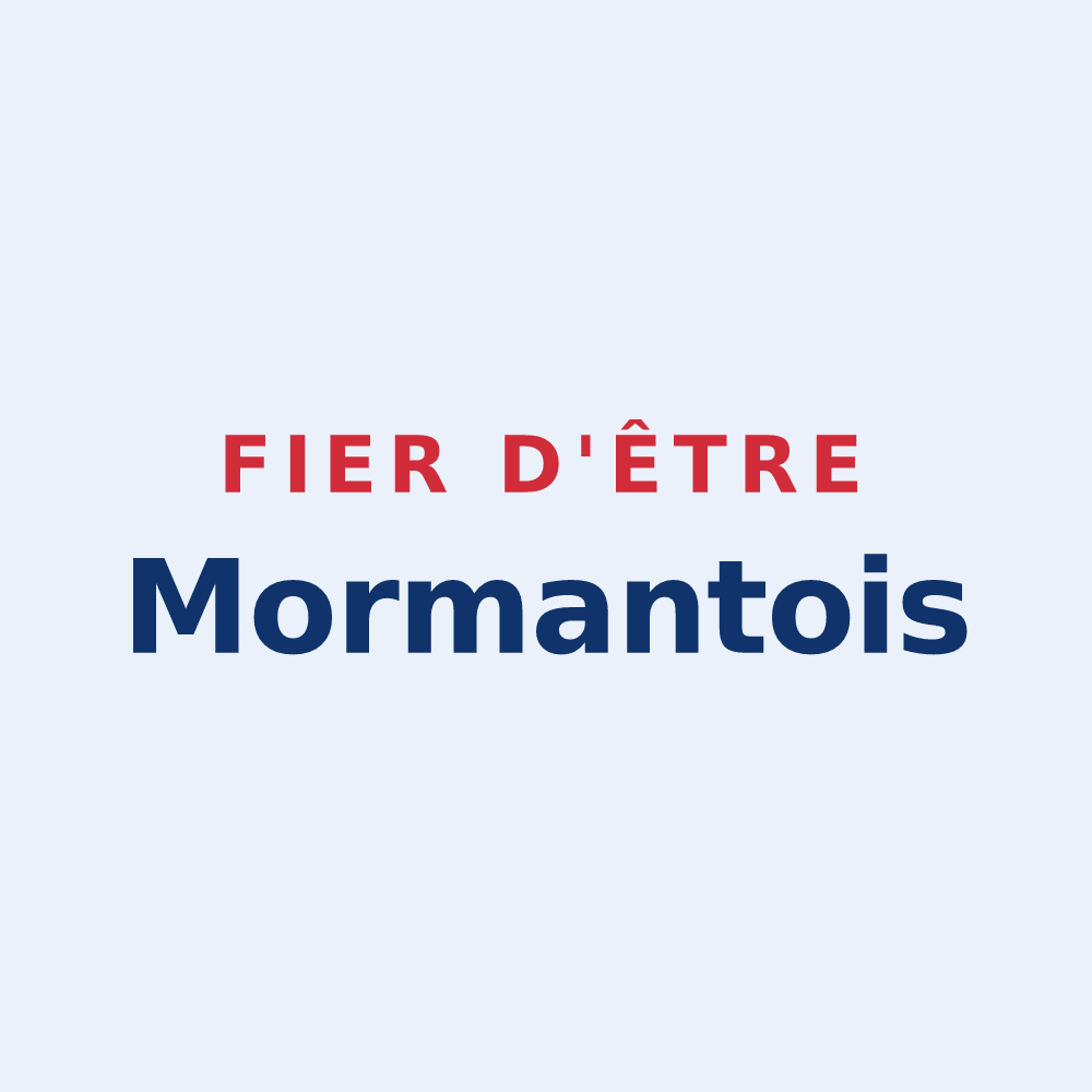 Sticker « Fier d'être Mormantois » — design pour Mormant-sur-Vernisson