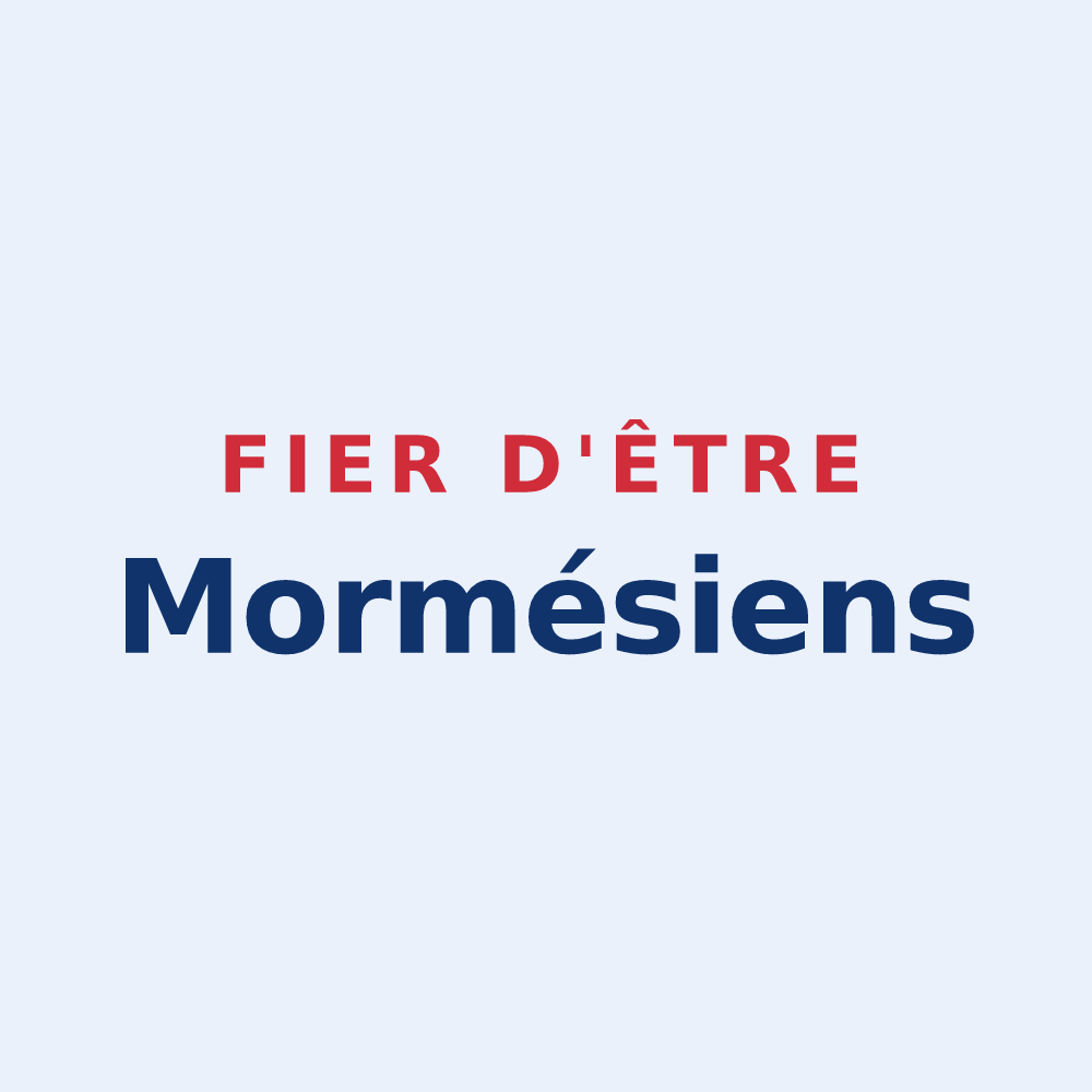 Sticker « Fier d'être Mormésiens » — design pour Mormès