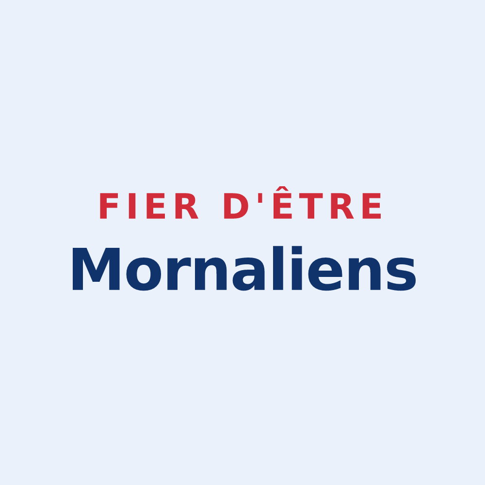 Sticker « Fier d'être Mornaliens » — design pour Morne-à-l'Eau