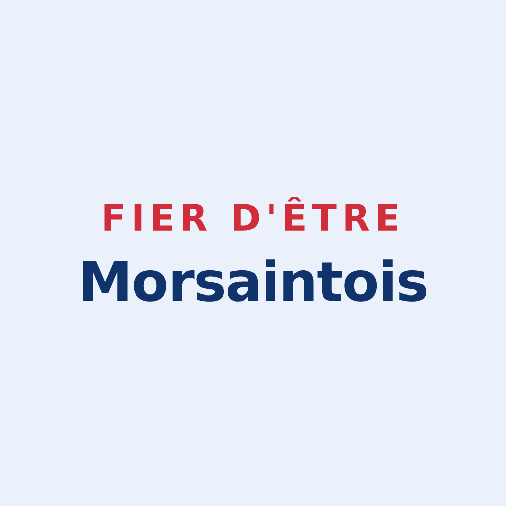 Sticker « Fier d'être Morsaintois » — design pour Morsang-sur-Orge