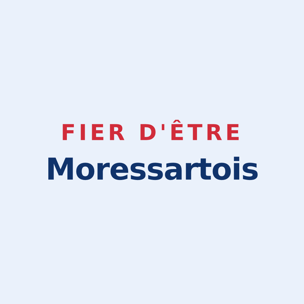 Sticker « Fier d'être Moressartois » — design pour Mortcerf