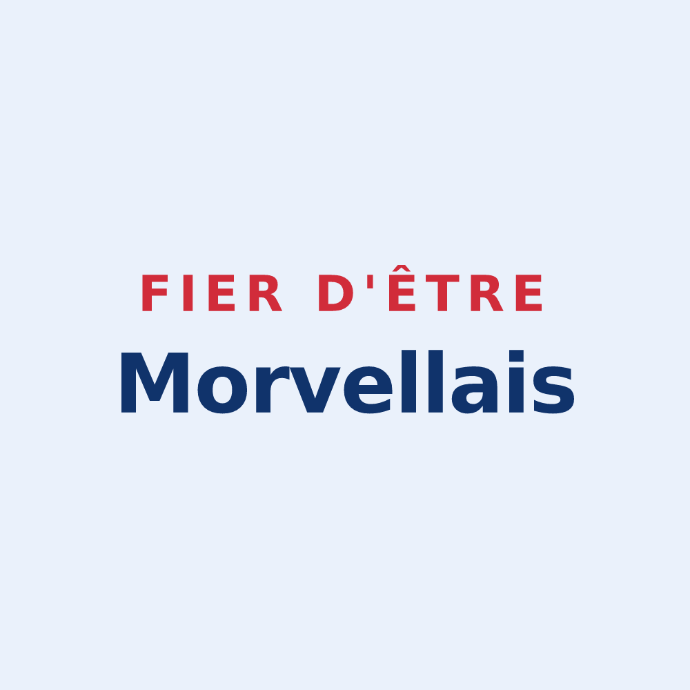 Sticker « Fier d'être Morvellais » — design pour Morvillars