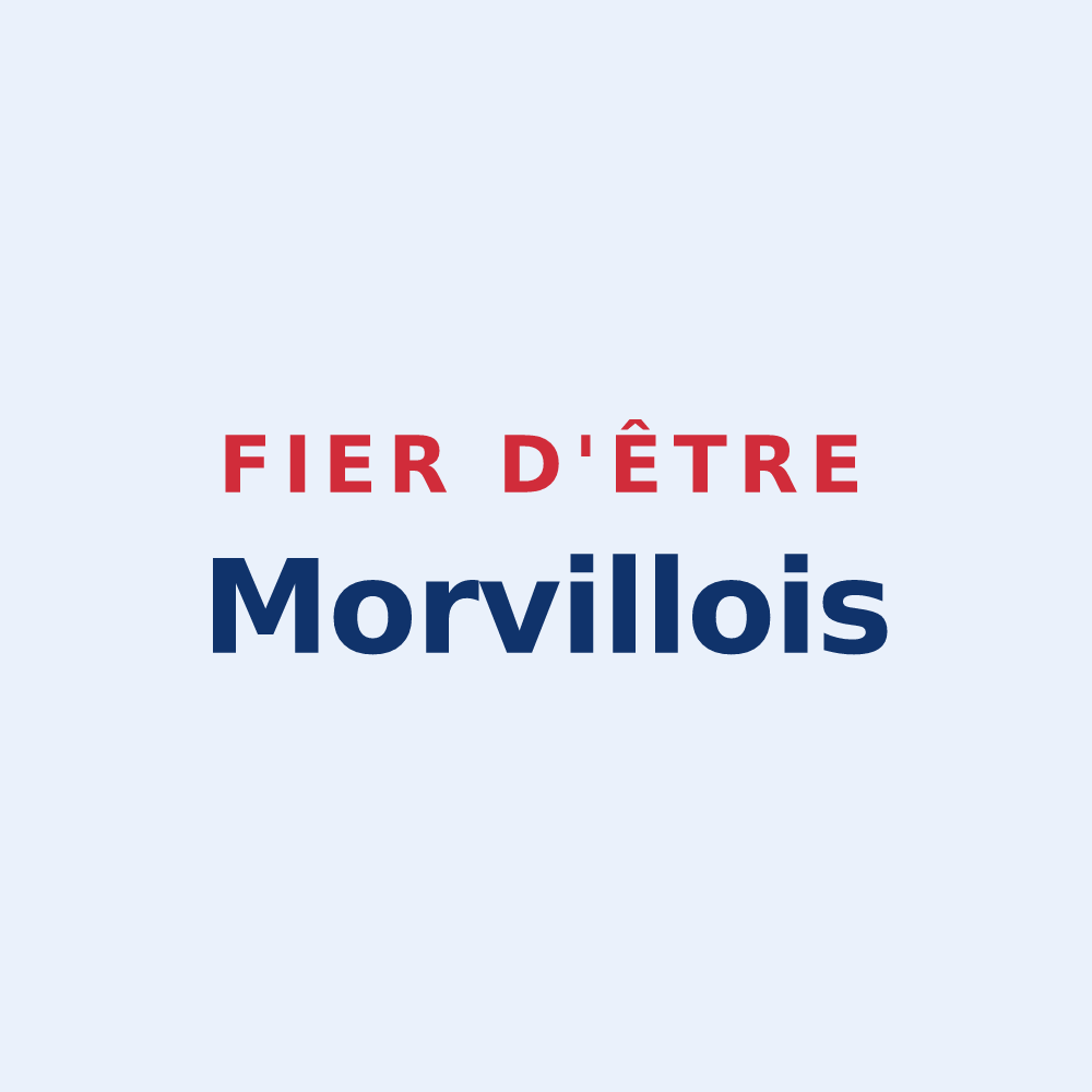 Sticker « Fier d'être Morvillois » — design pour Morvilliers