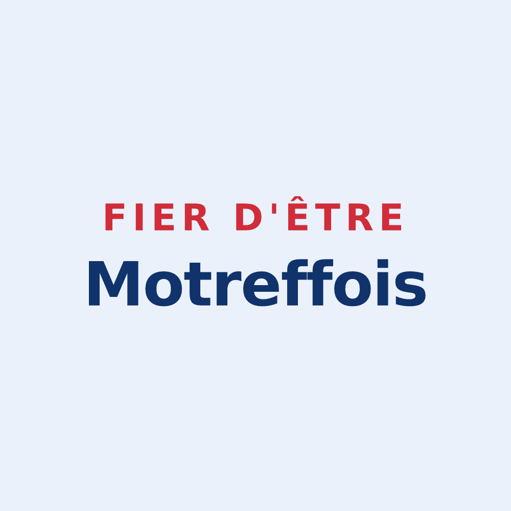 Sticker « Fier d'être Motreffois » — design pour Motreff