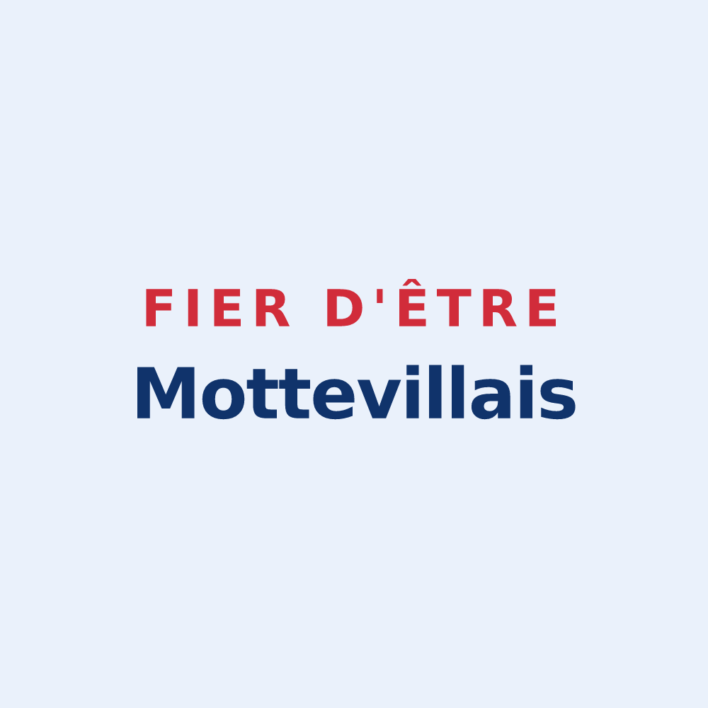Sticker « Fier d'être Mottevillais » — design pour Motteville