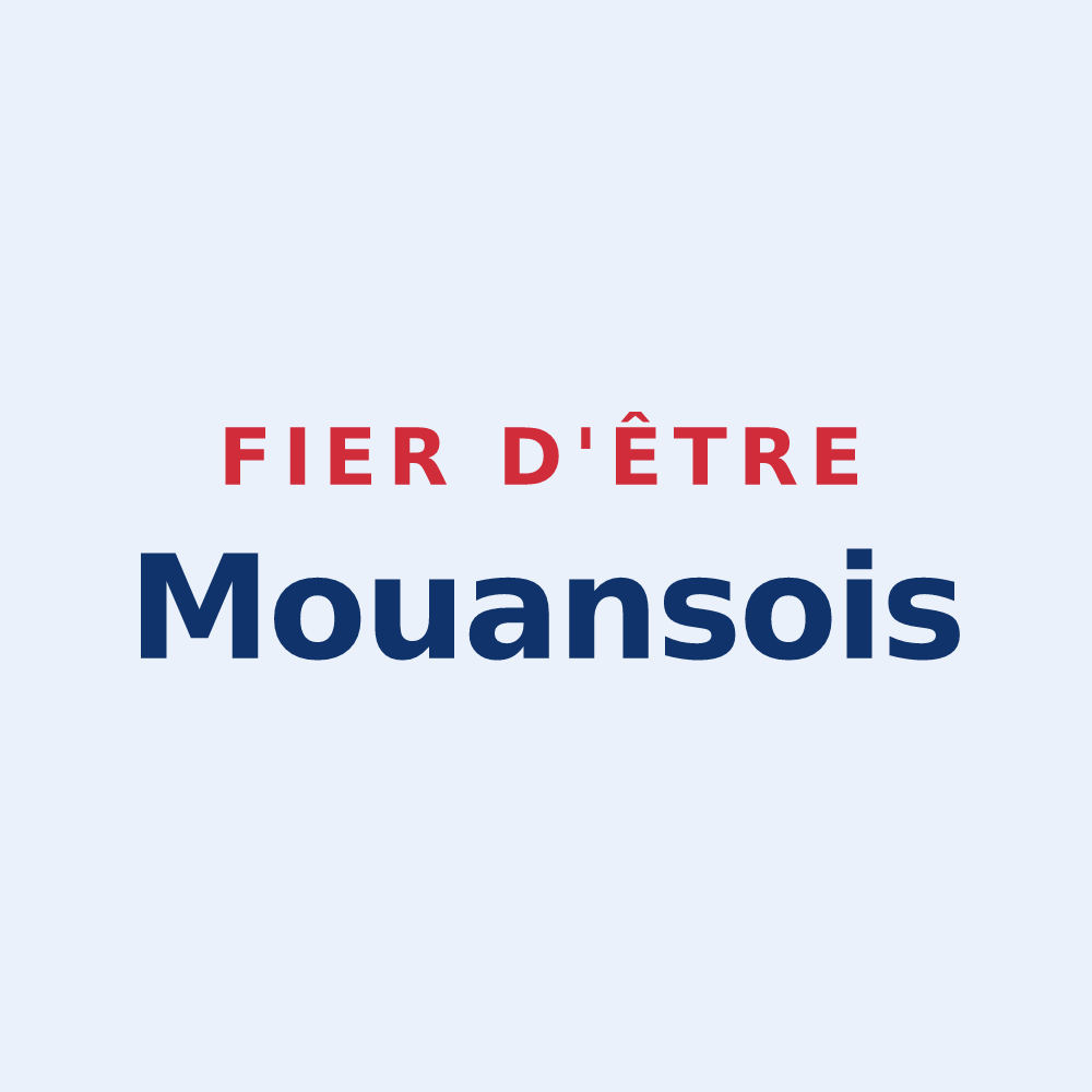 Sticker « Fier d'être Mouansois » — design pour Mouans-Sartoux
