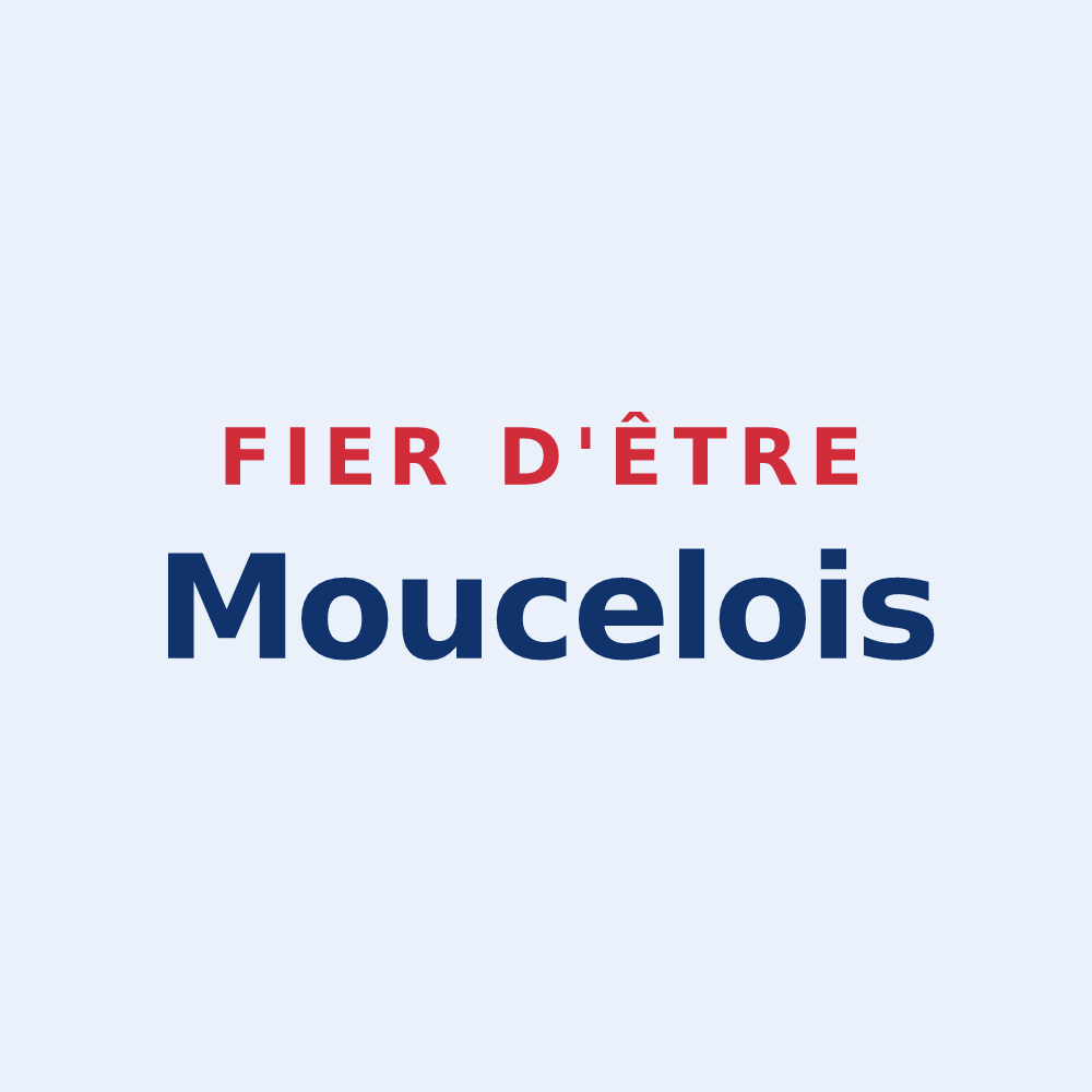 Sticker « Fier d'être Moucelois » — design pour Moulès-et-Baucels