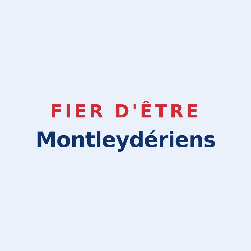 Sticker « Fier d'être Montleydériens » — design pour Mouleydier