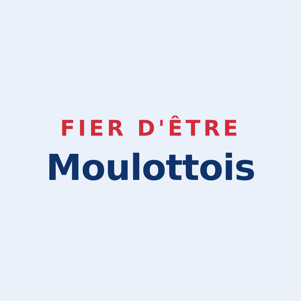 Sticker « Fier d'être Moulottois » — design pour Moulotte