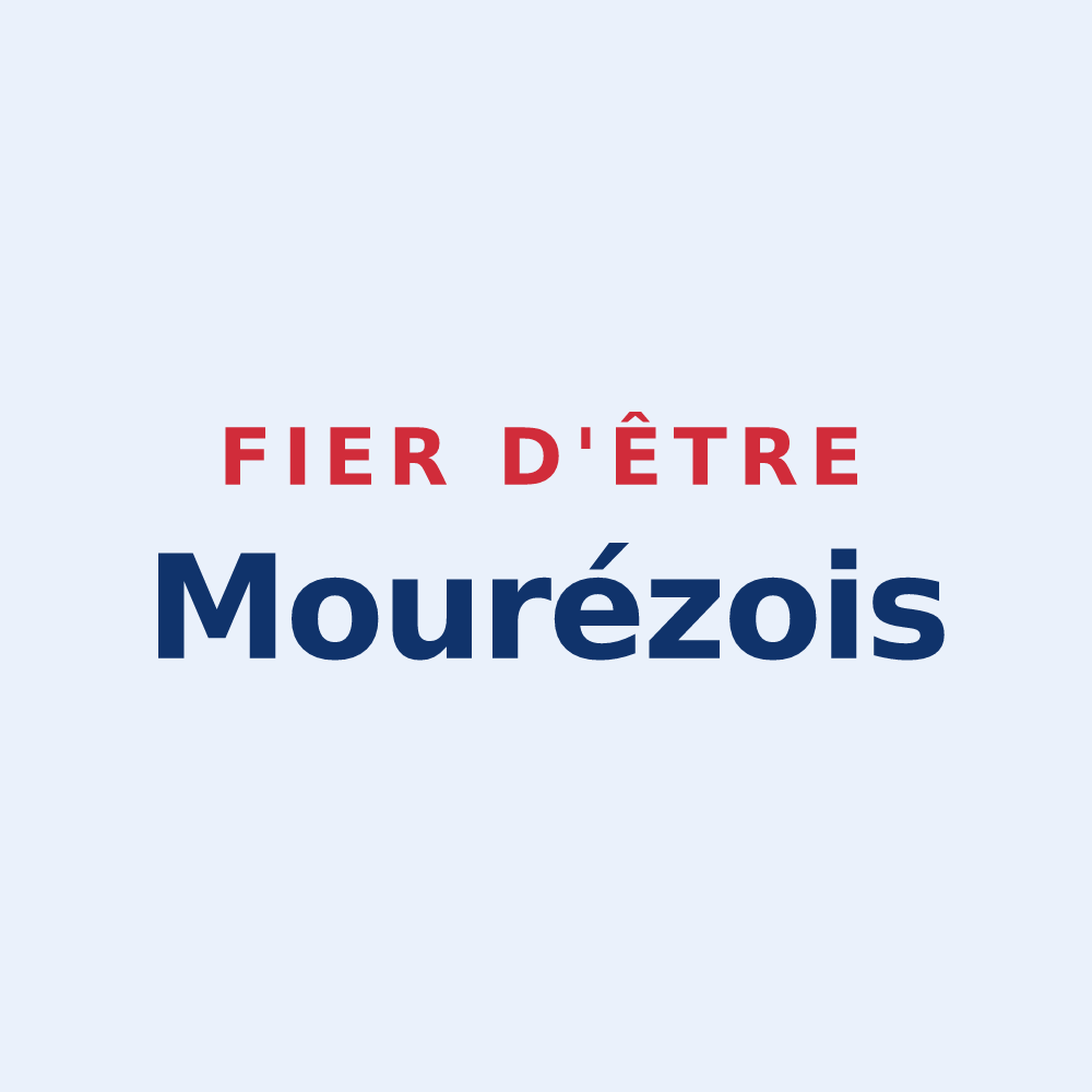 Sticker « Fier d'être Mourézois » — design pour Mourèze