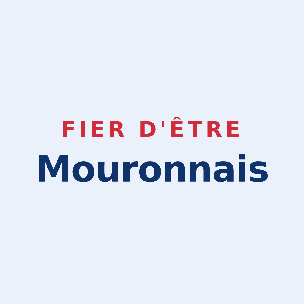 Sticker « Fier d'être Mouronnais » — design pour Mouron