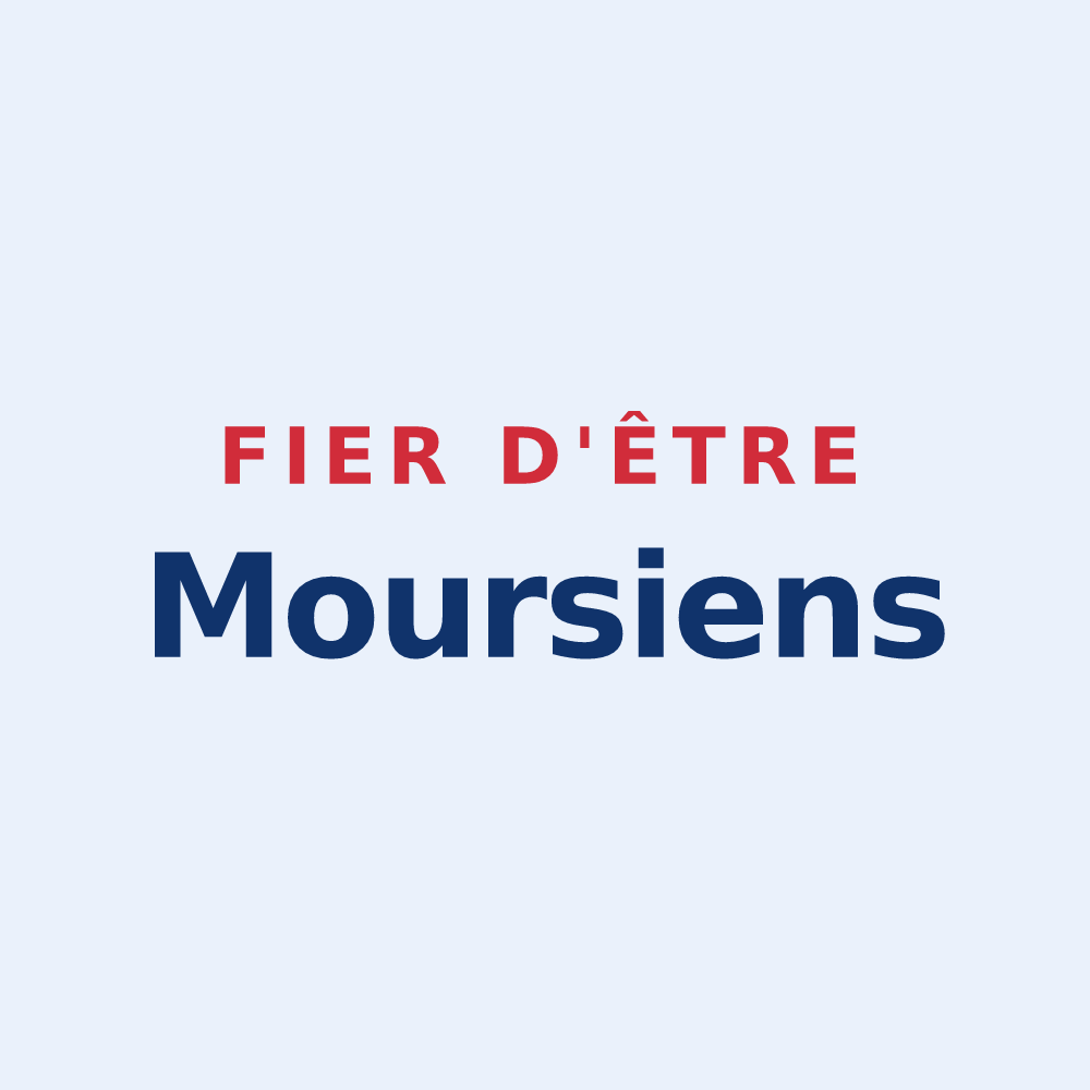 Sticker « Fier d'être Moursiens » — design pour Mours