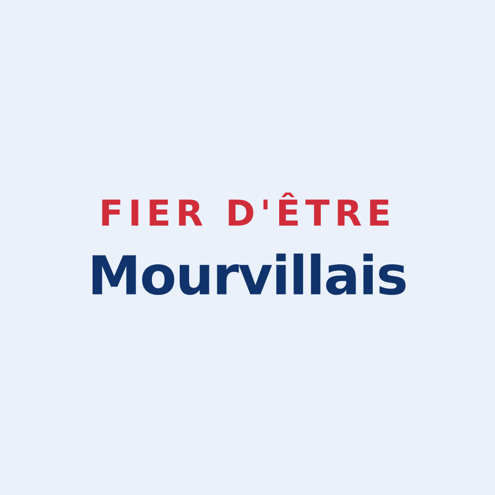 Sticker « Fier d'être Mourvillais » — design pour Mourvilles-Basses
