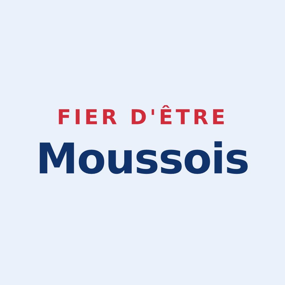 Sticker « Fier d'être Moussois » — design pour Mousseaux-sur-Seine
