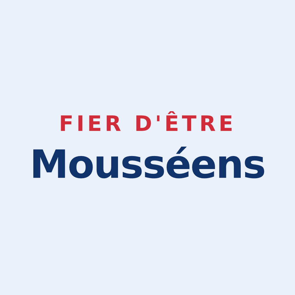 Sticker « Fier d'être Mousséens » — design pour Moussey