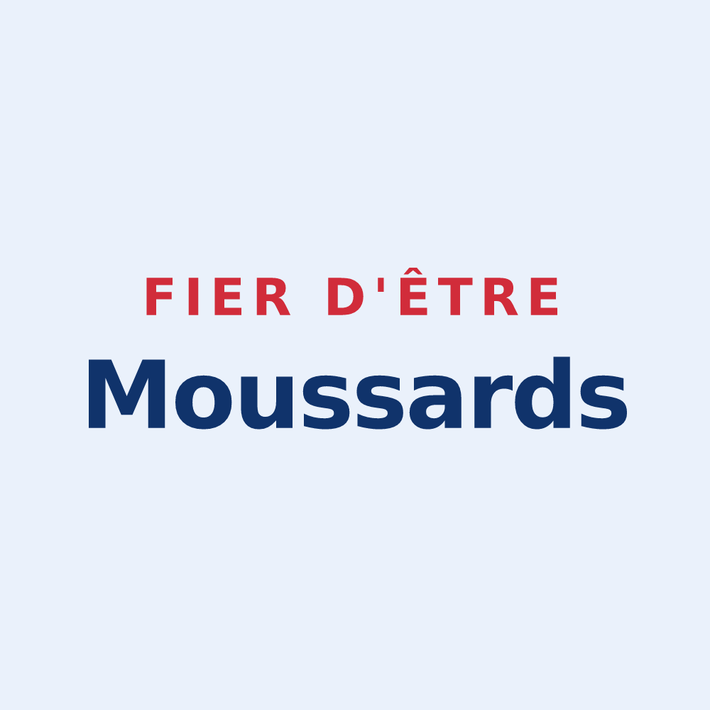 Sticker « Fier d'être Moussards » — design pour Mouxy