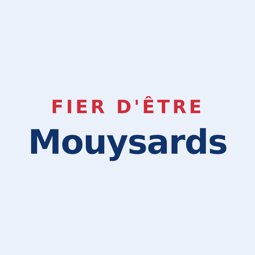 Sticker « Fier d'être Mouysards » — design pour Mouy