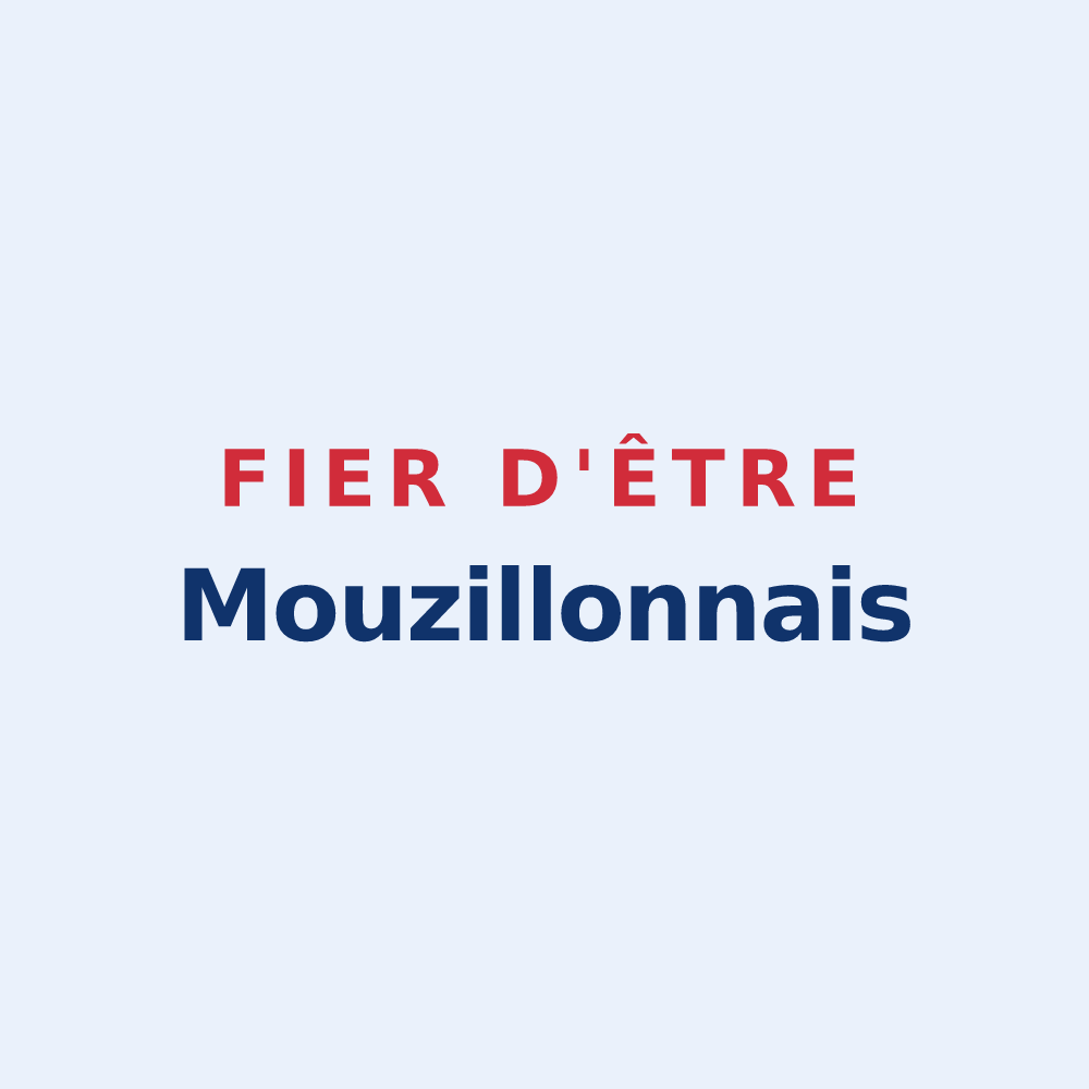 Sticker « Fier d'être Mouzillonnais » — design pour Mouzillon