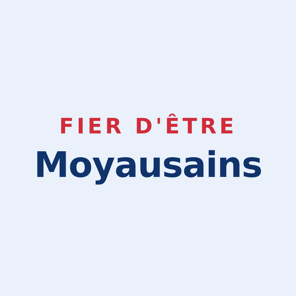 Sticker « Fier d'être Moyausains » — design pour Moyaux
