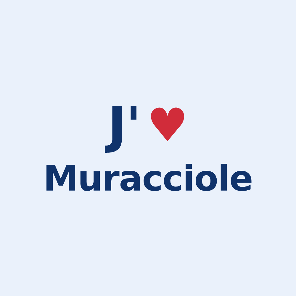 Sticker personnalisé Muracciole — design J'aime Muracciole