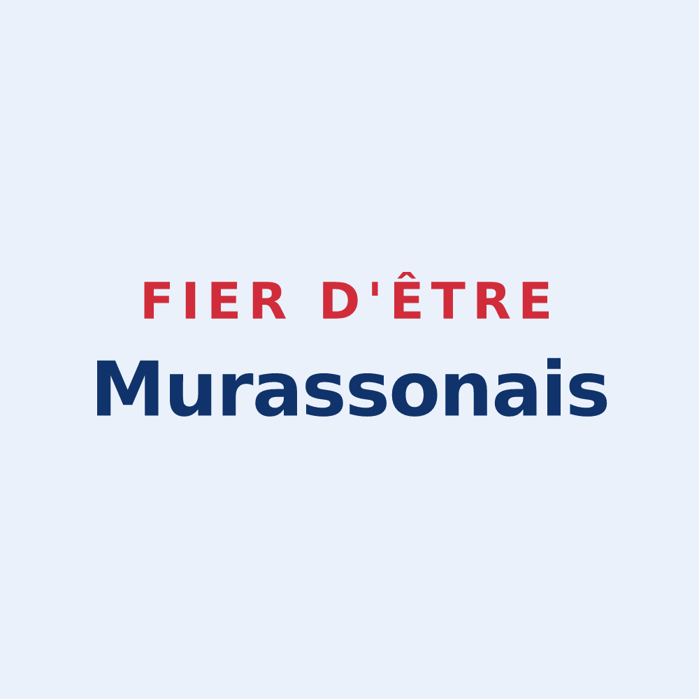 Sticker « Fier d'être Murassonais » — design pour Murasson