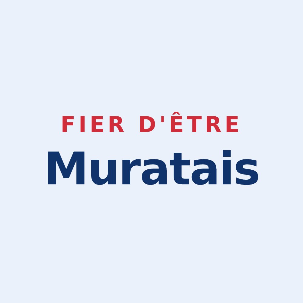 Sticker « Fier d'être Muratais » — design pour Murat