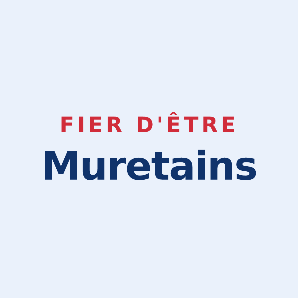 Sticker « Fier d'être Muretains » — design pour Muret-et-Crouttes