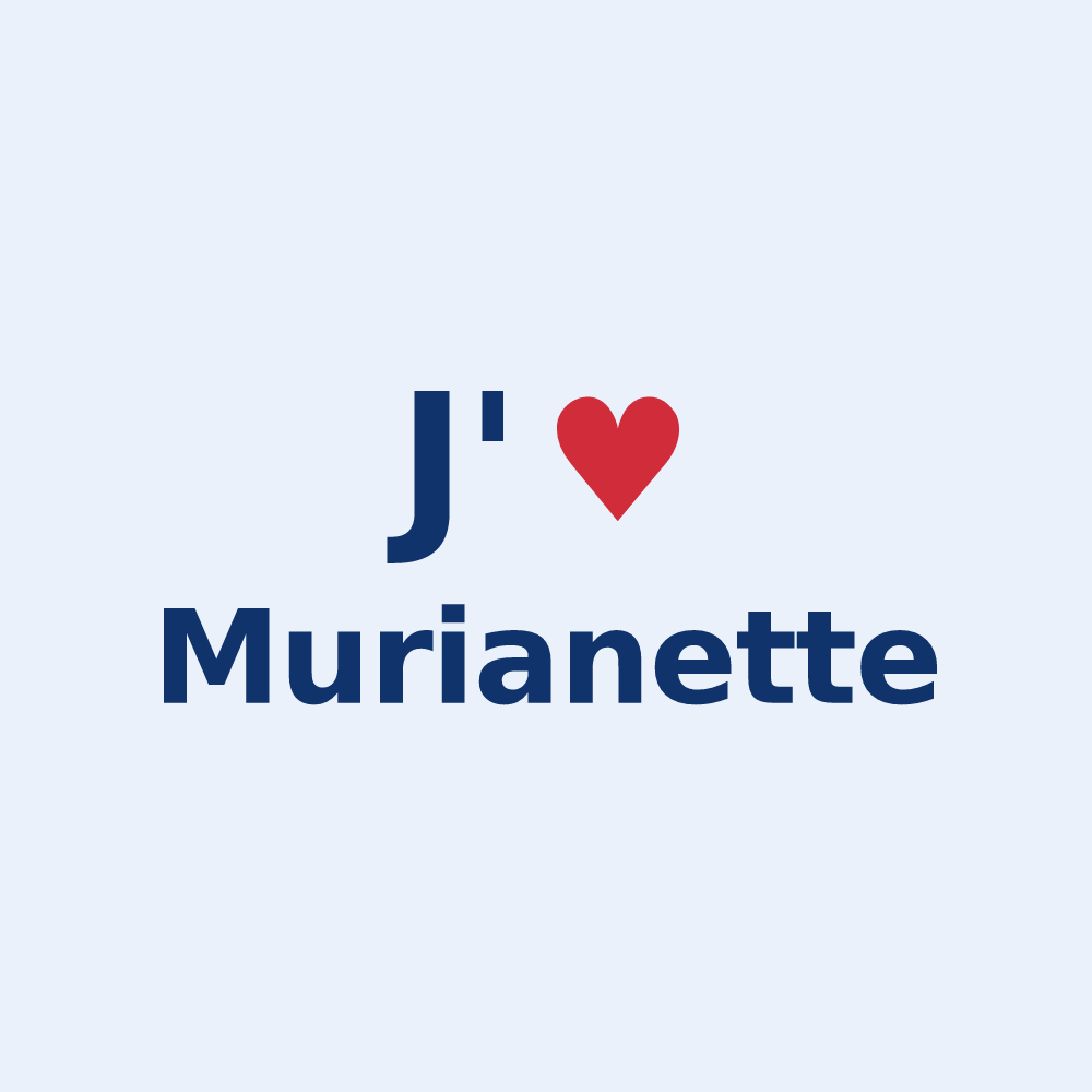 Sticker personnalisé Murianette — design J'aime Murianette
