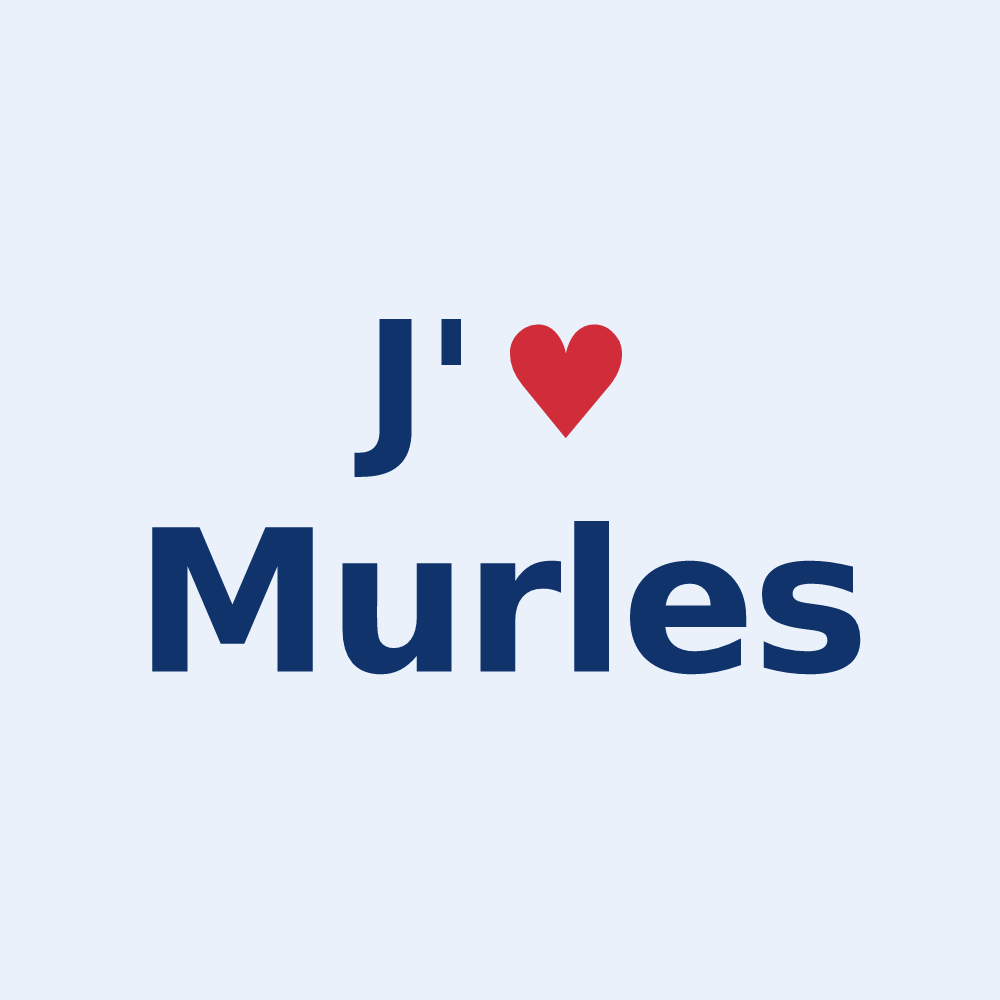 Sticker personnalisé Murles — design J'aime Murles
