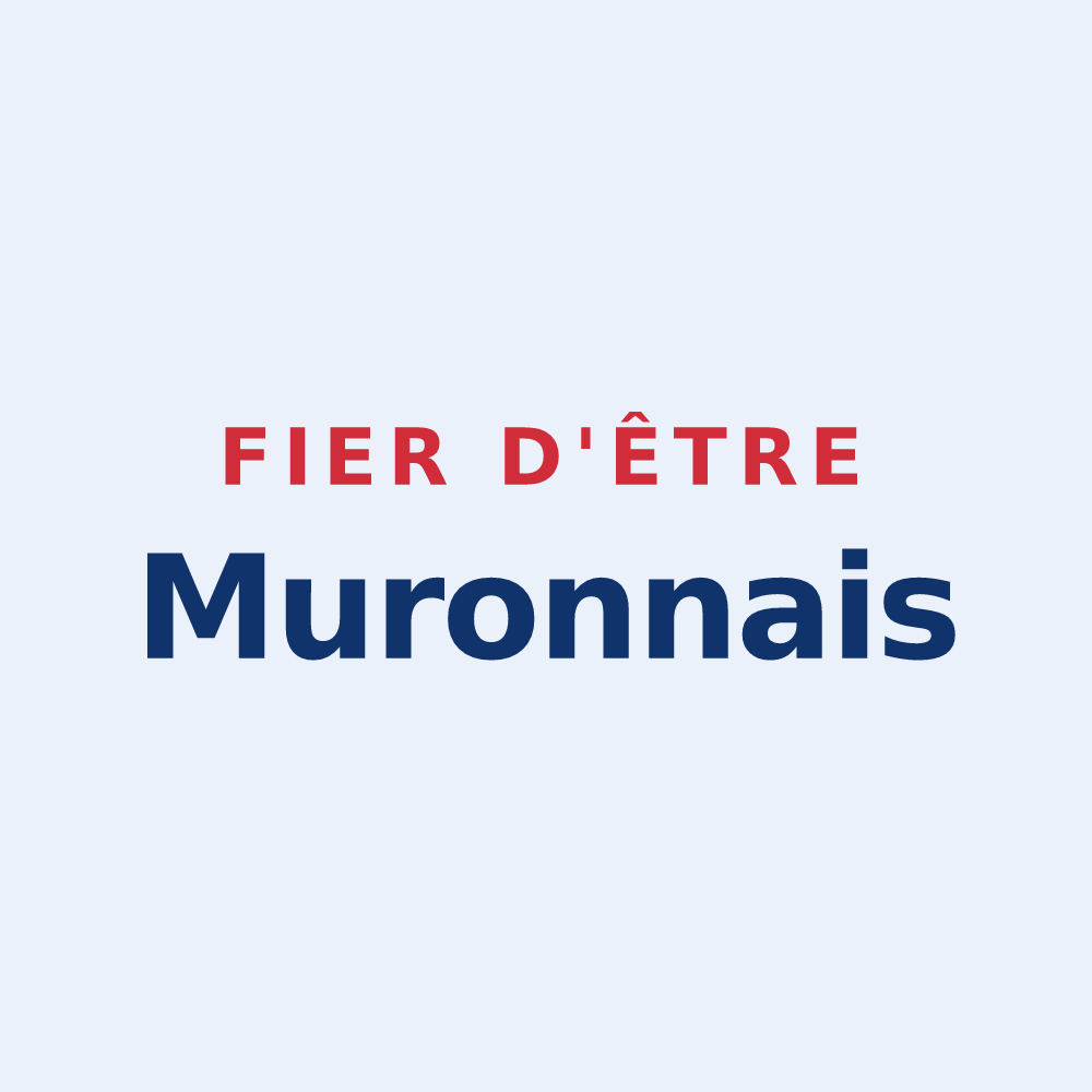 Sticker « Fier d'être Muronnais » — design pour Muron