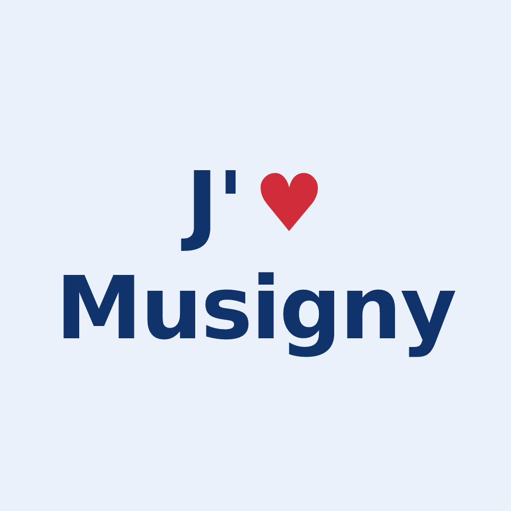 Sticker personnalisé Musigny — design J'aime Musigny
