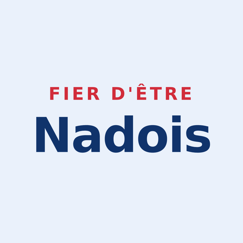 Sticker « Fier d'être Nadois » — design pour Nades