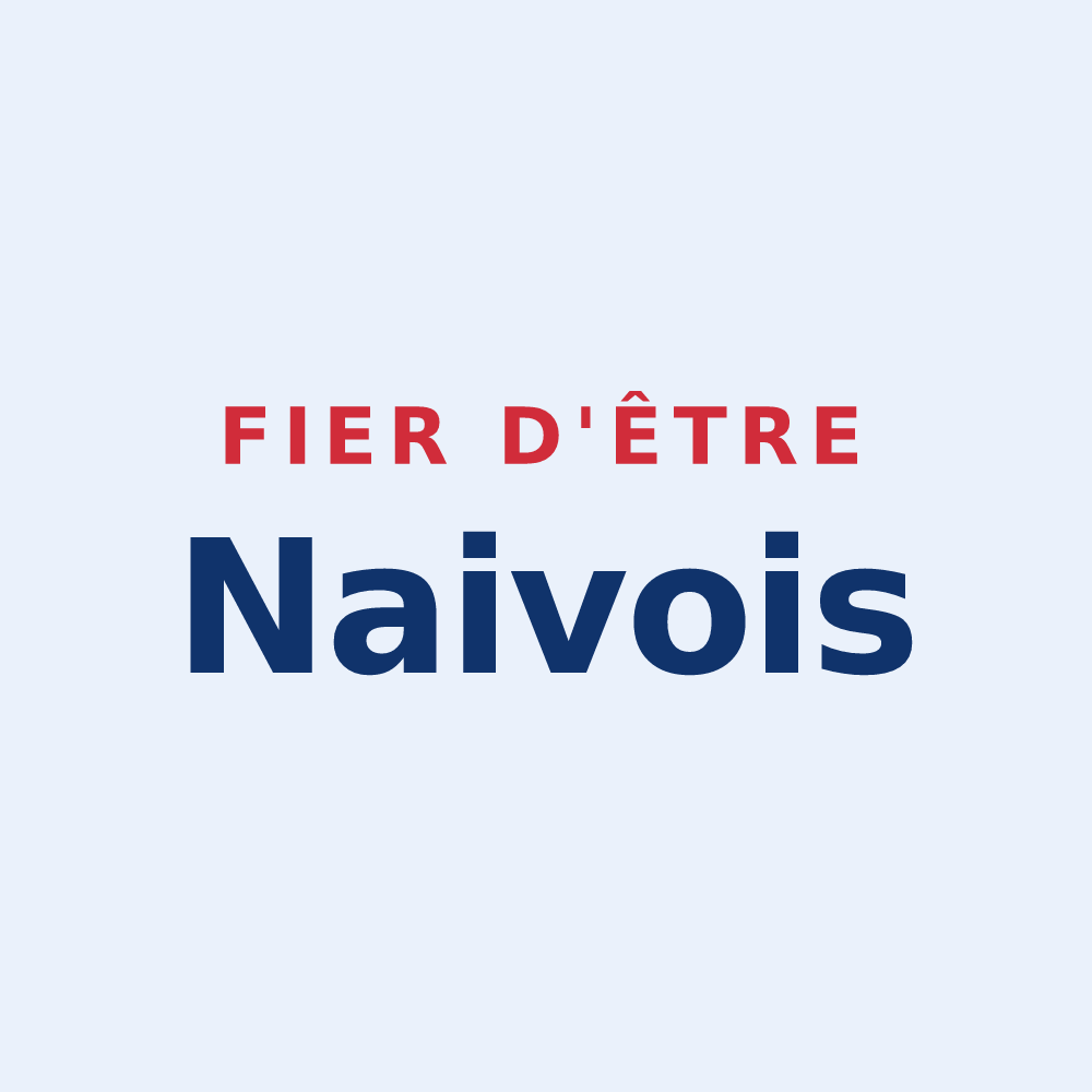 Sticker « Fier d'être Naivois » — design pour Naives-en-Blois