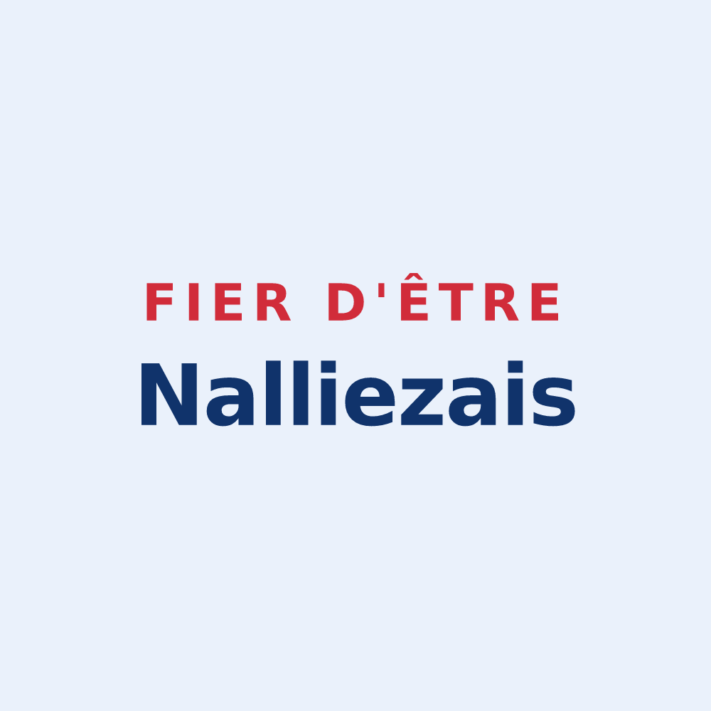 Sticker « Fier d'être Nalliezais » — design pour Nalliers