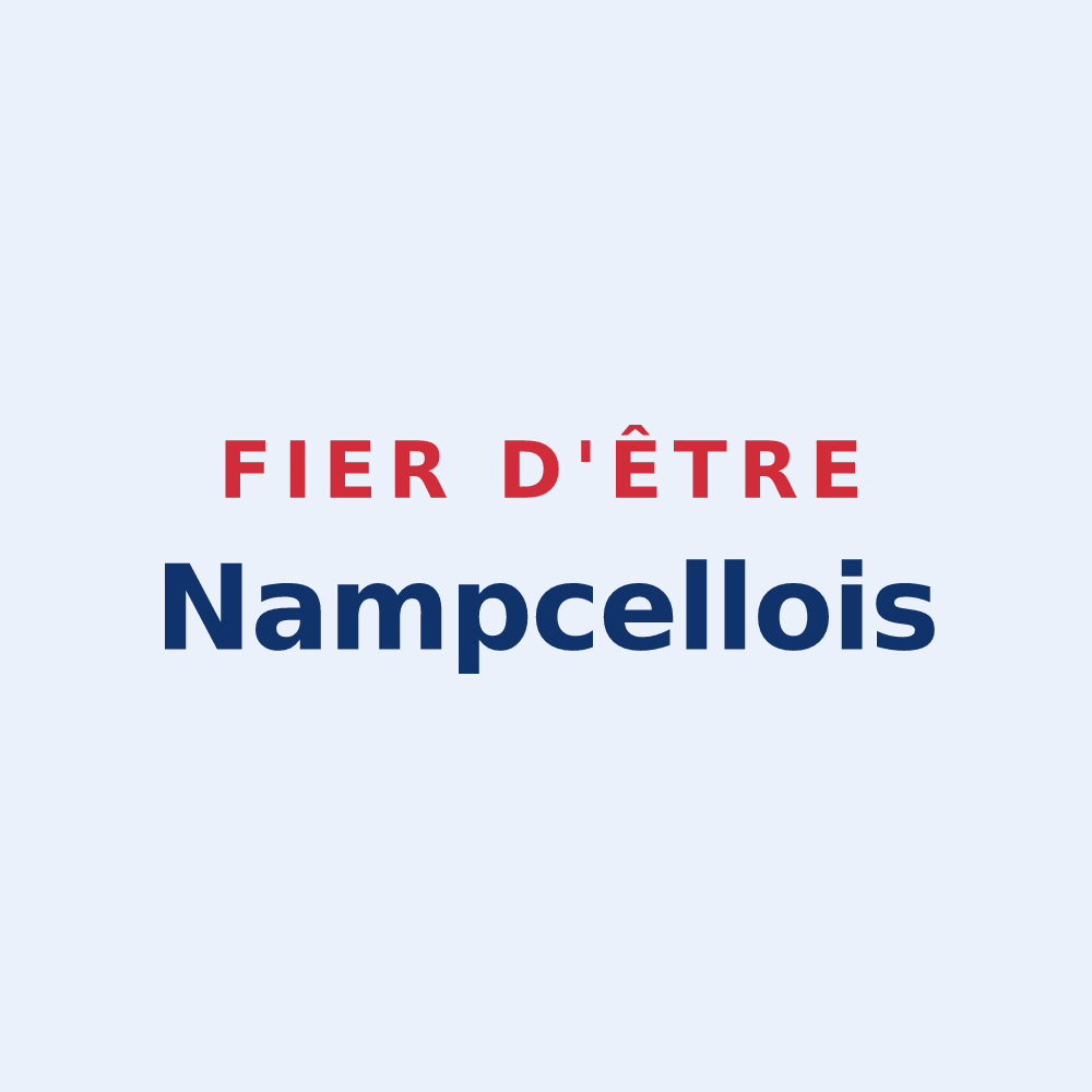 Sticker « Fier d'être Nampcellois » — design pour Nampcel