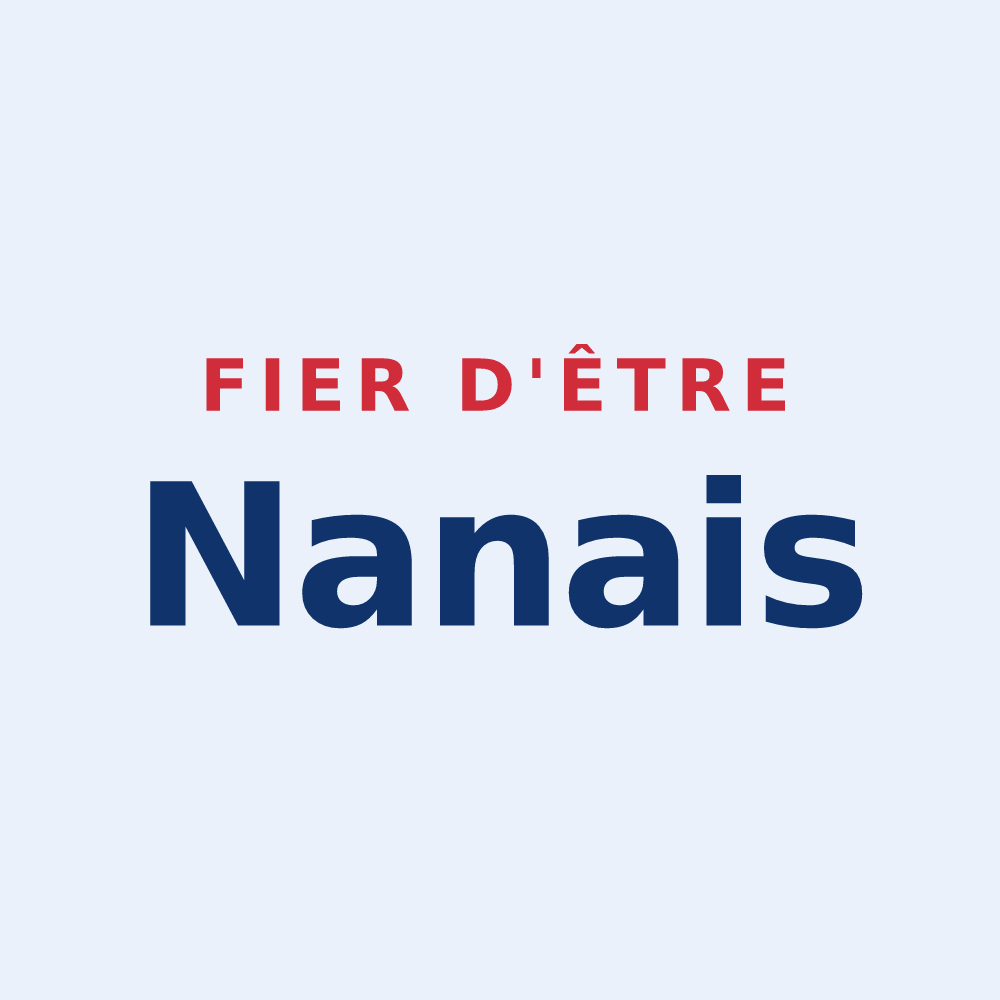 Sticker « Fier d'être Nanais » — design pour Nans-sous-Sainte-Anne
