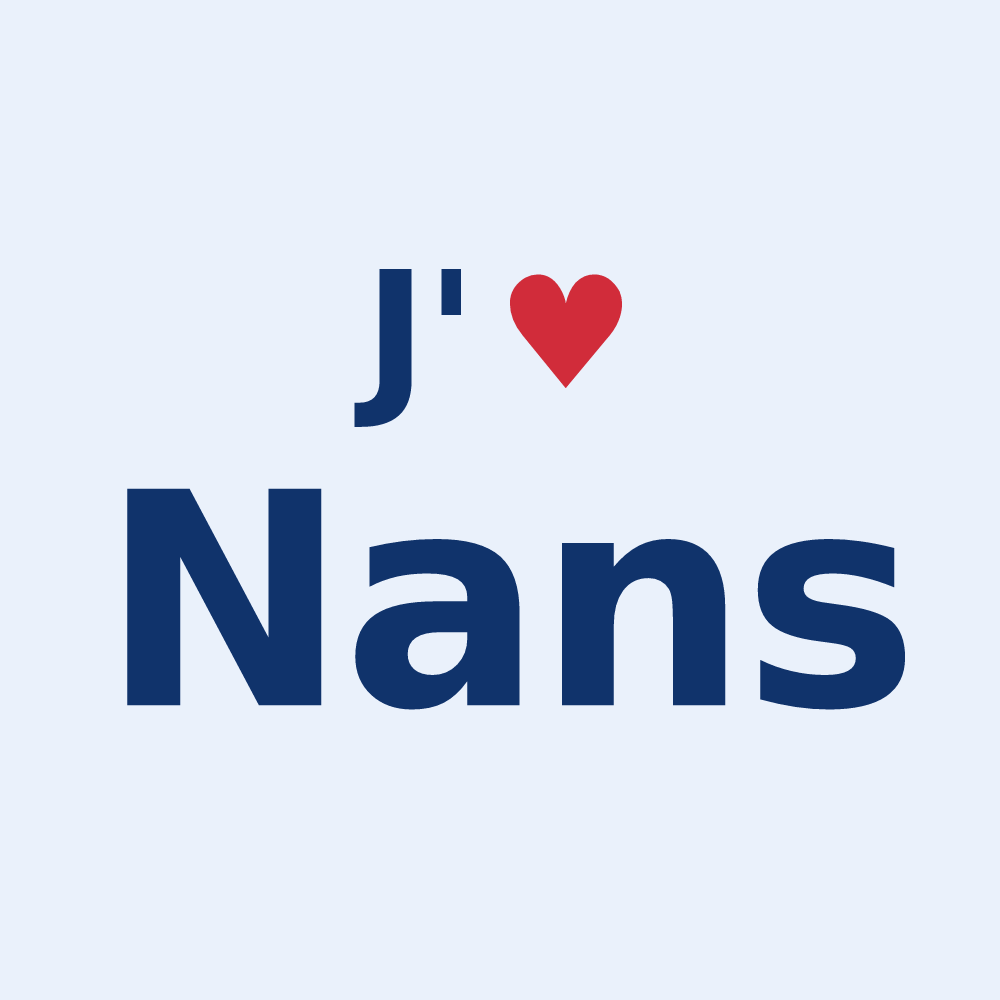 Sticker personnalisé Nans — design J'aime Nans