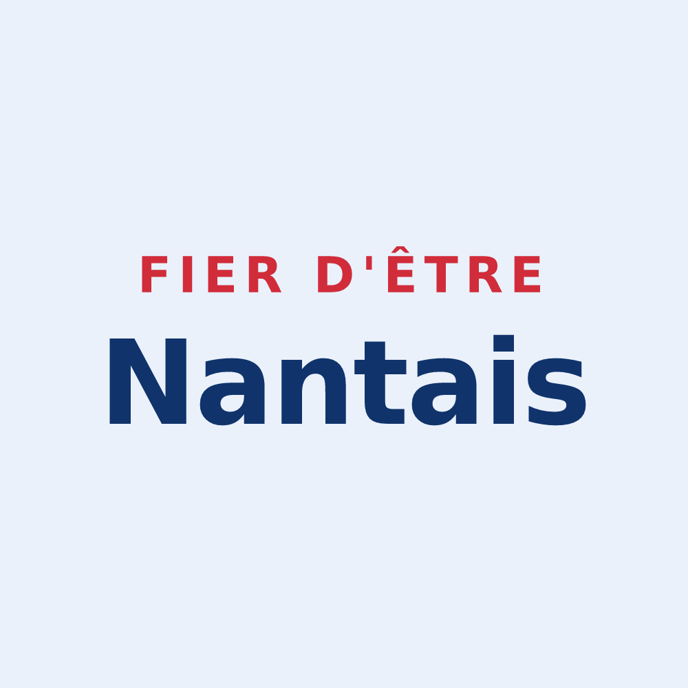 Sticker « Fier d'être Nantais » — design pour Nant