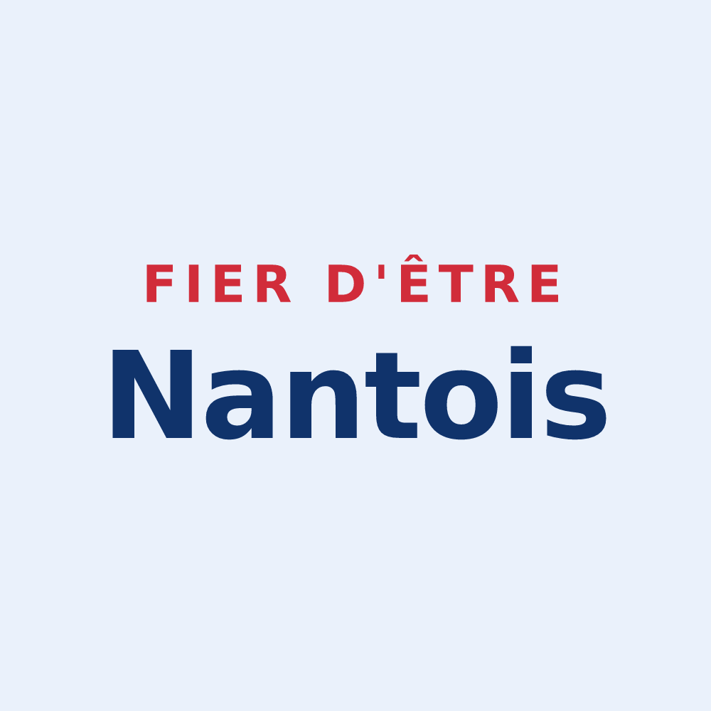Sticker « Fier d'être Nantois » — design pour Nantes-en-Ratier