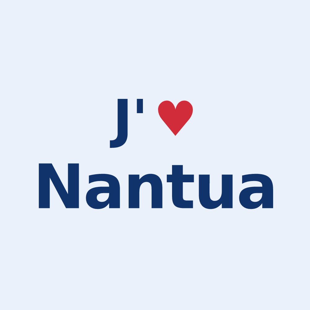 Sticker personnalisé Nantua — design J'aime Nantua