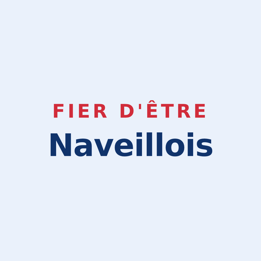 Sticker « Fier d'être Naveillois » — design pour Naveil