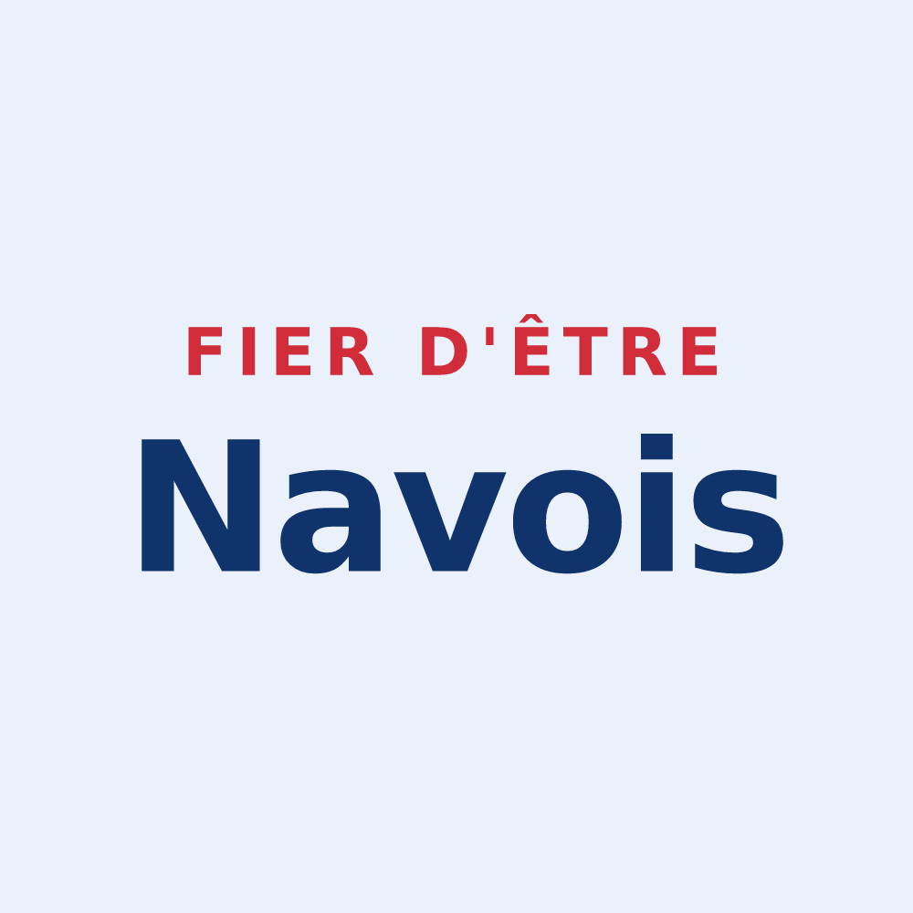 Sticker « Fier d'être Navois » — design pour Naves