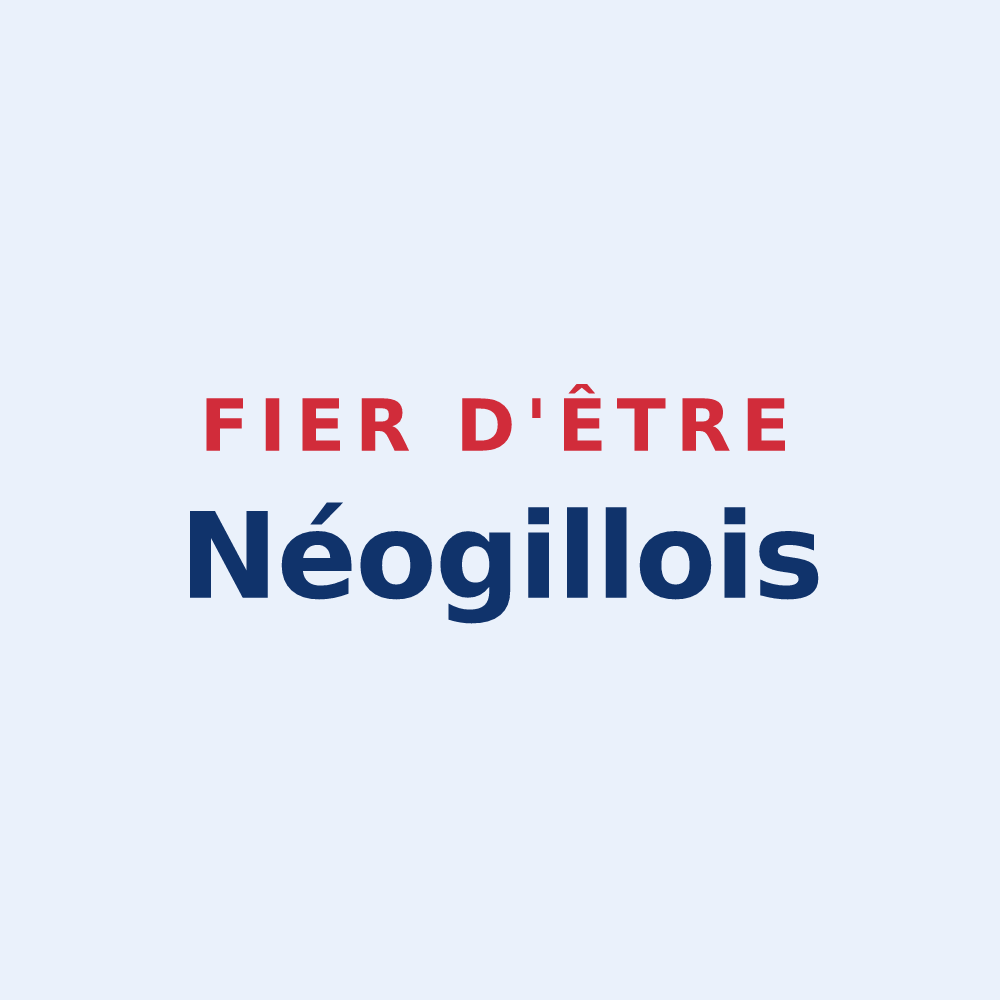 Sticker « Fier d'être Néogillois » — design pour Neau