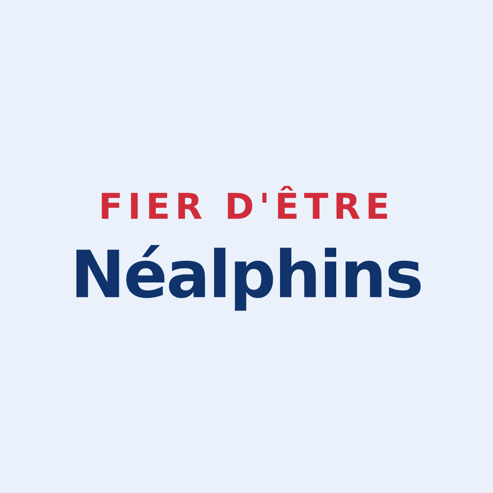 Sticker « Fier d'être Néalphins » — design pour Neauphe-sous-Essai