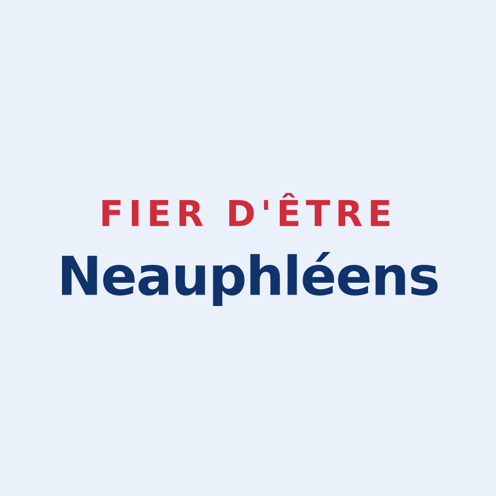Sticker « Fier d'être Neauphléens » — design pour Neauphle-le-Château