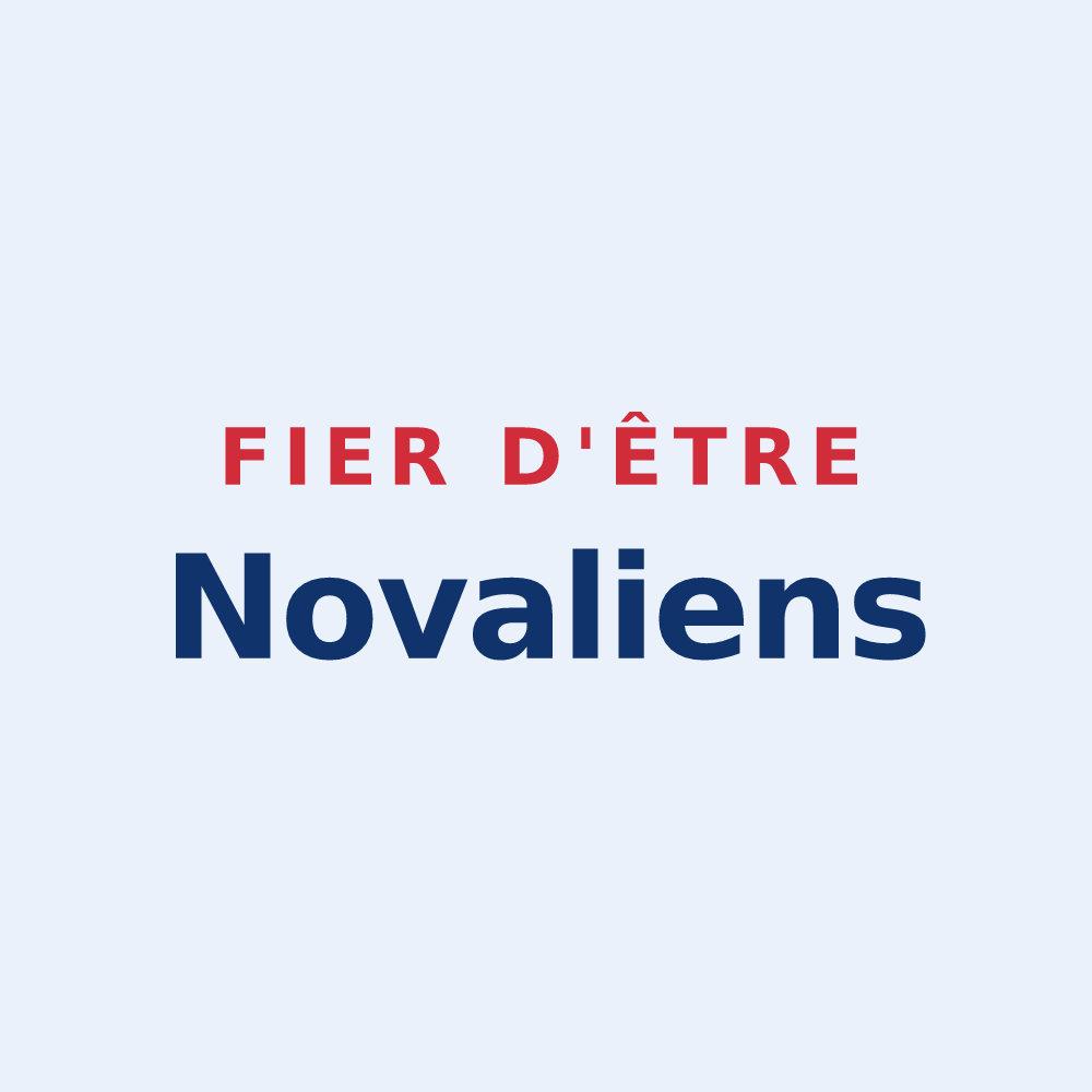Sticker « Fier d'être Novaliens » — design pour Neaux