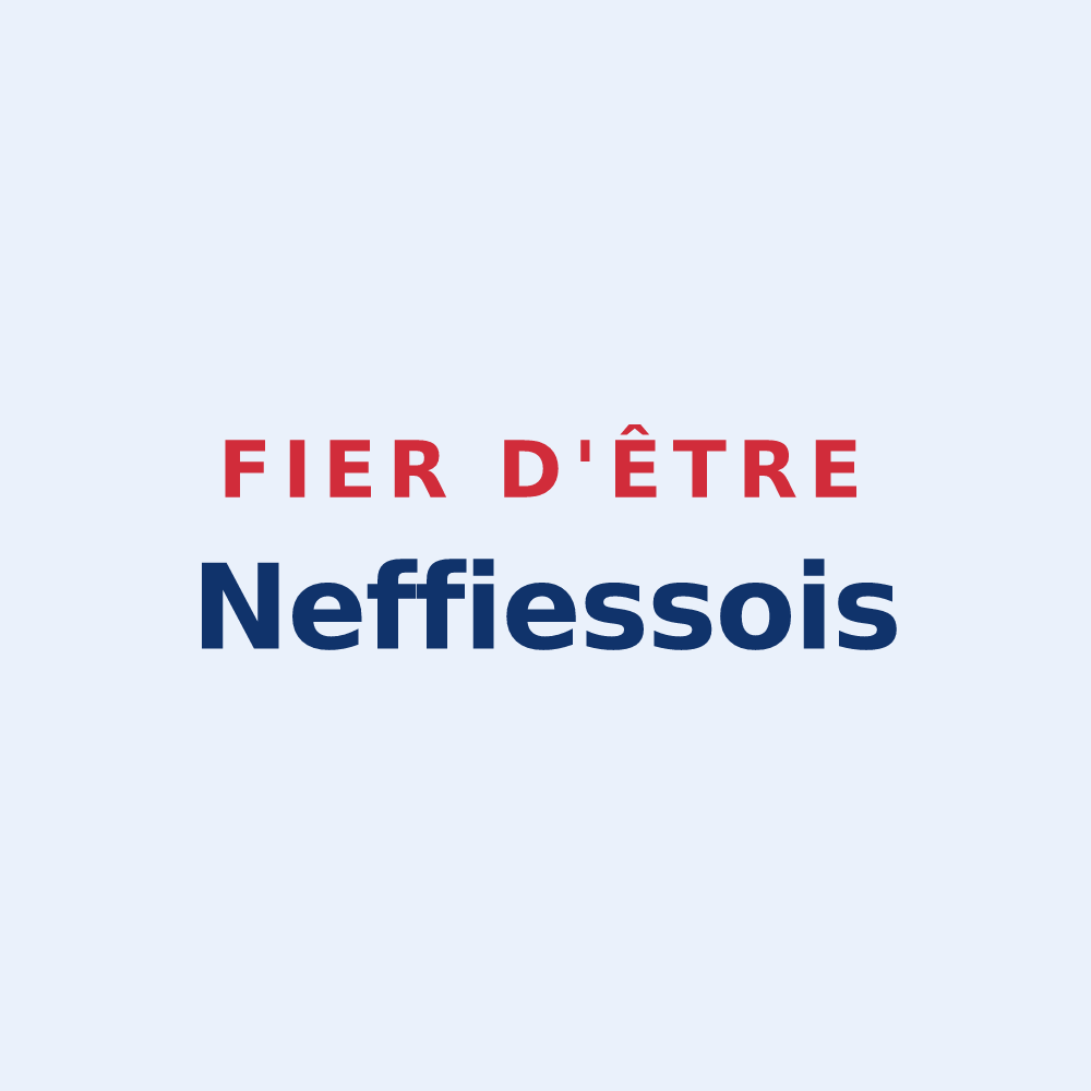 Sticker « Fier d'être Neffiessois » — design pour Neffiès